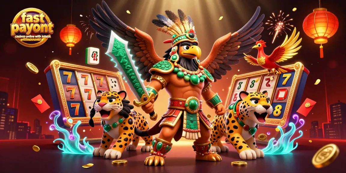 Experience fast payout casinos online with instant withdrawals featuring vibrant 3D characters and dynamic game elements.